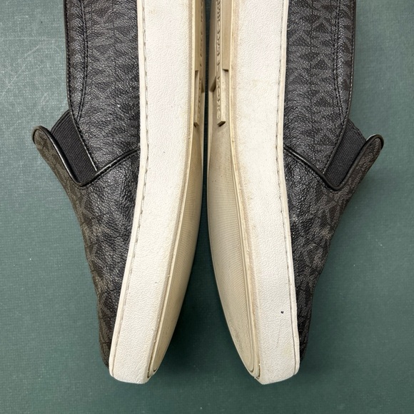 MICHAEL MICHAEL KORS Keaton Logo Slip-On Sneaker Woman’s Size 8.5 Quite Luxury - Picture 4 of 11